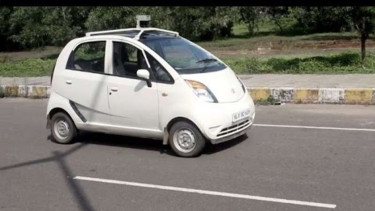 Tata Nano dipasangi teknologi otonom.