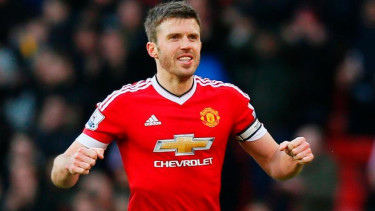Gelandang Manchester United, Michael Carrick.