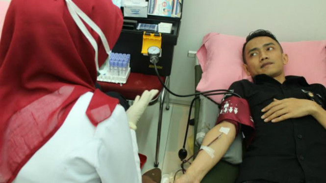 Donor Darah dalam Rangka HUT ANTV ke-23