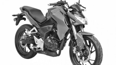 Desain paten penantang Xabre dari Honda.