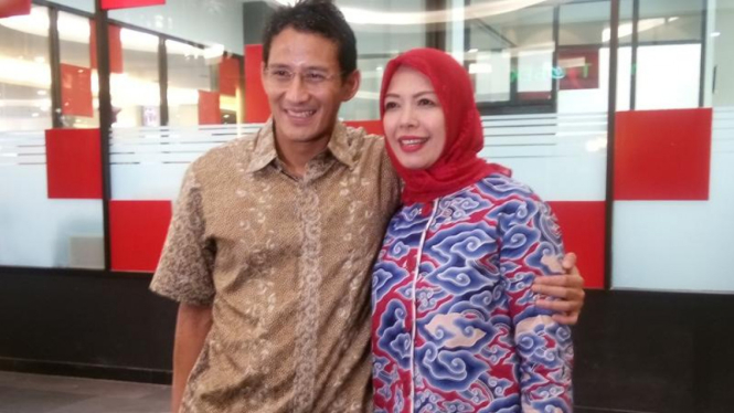 Sandiaga Uno dan Istri, Nur Asiah