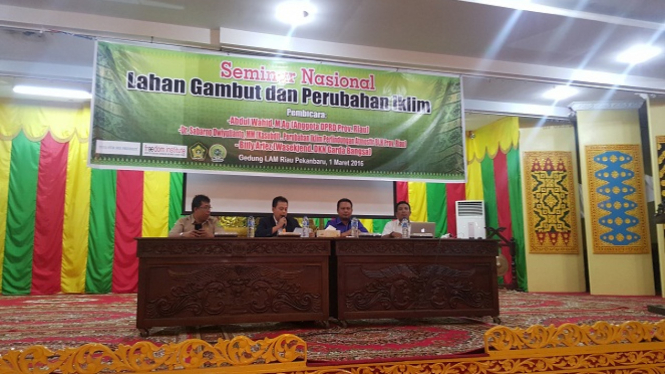 Seminar Lahan Gambut dan Perubahan Iklim