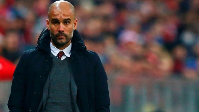 Calon manajer Manchester City, Pep Guardiola.
