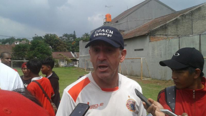 Pelatih Persija Jakarta Paulo Camargo.