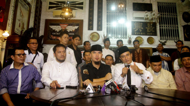 Silaturahmi Politik, Yusril Temui Ahmad Dhani