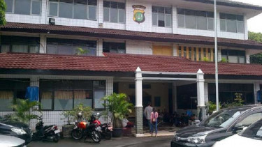 Suasana di Polsektro Pasar Minggu.