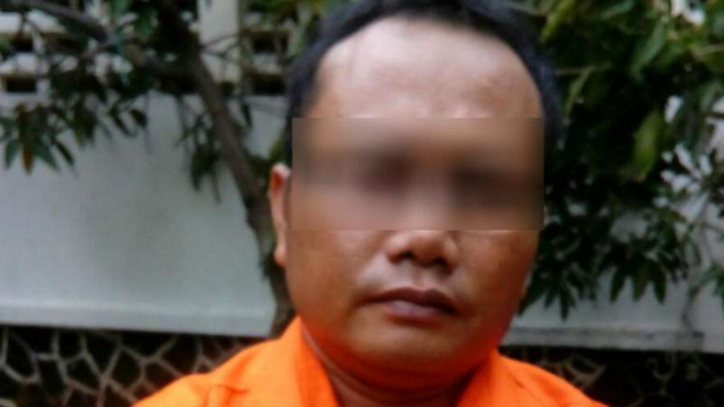 Mashudi, guru honorer yang dituduh mengancam Menteri Pendayagunaan Aparatur Negara dan Reformasi Birokrasi Yuddy Chrisnandi.