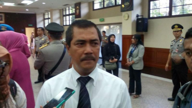 Direktur Tindak Pidana Umum Bareskrim Polri, Brigjen Pol Agus Andriyanto di Mabes Polri, Jakarta Selatan, Jumat, 11 Maret 2016.
