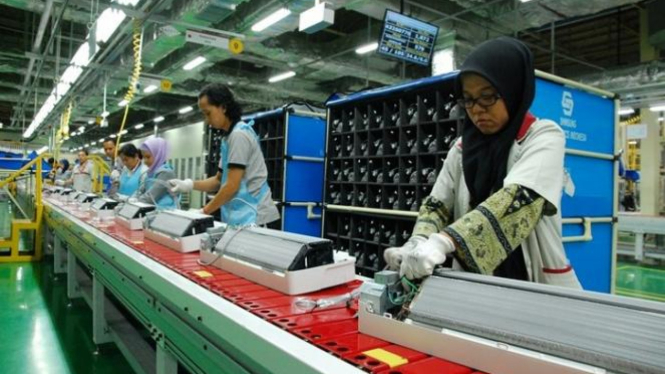 Kawasan industri yang bergaji besar.