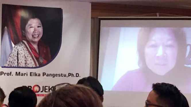 Mantan Menteri Perdagangan Mari Elka Pangestu.