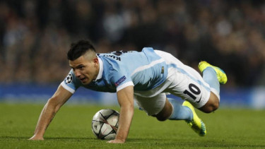 Striker Manchester City Sergio Aguero