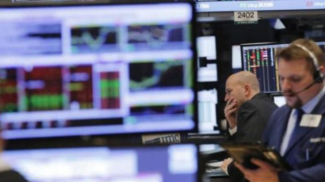 Bursa Wall Street Amerika Serikat.