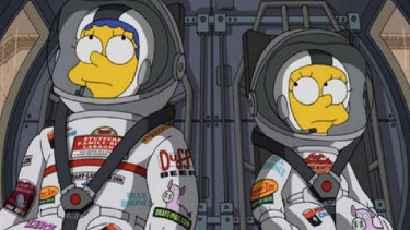The Simpsons edisi misi ke Planet Mars