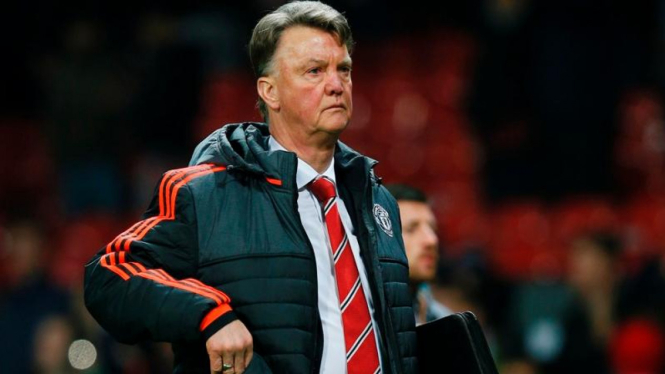 Manajer Manchester United, Louis van Gaal.