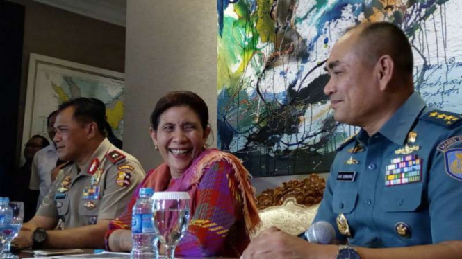 Menteri Kelautan dan Perikanan, Susi Pudjiastuti. 