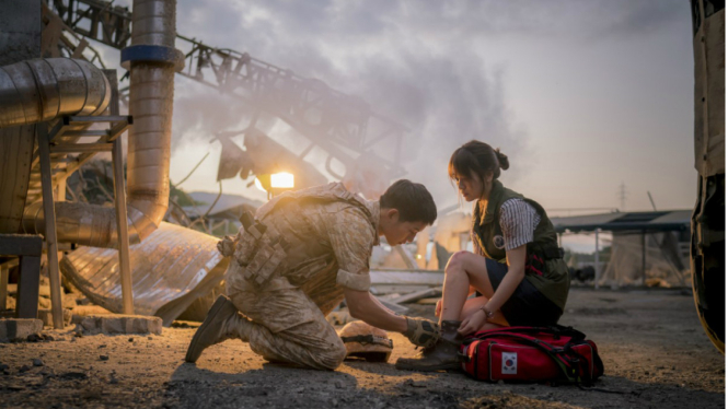 Drama asli Descendants of The Sun