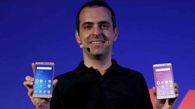 Peluncuran resmi Xiaomi Redmi Note 3 di di Hong Kong, China (21/04/2016). 