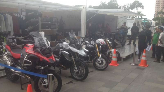 Pop Up Container BMW Motorrad.