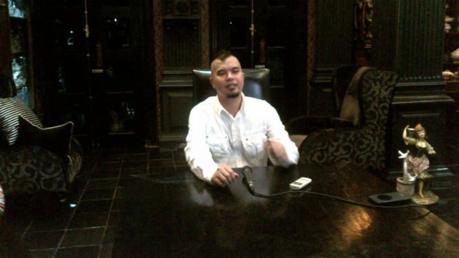 Bakal calon Gubernur DKI Jakarta, Ahmad Dhani.