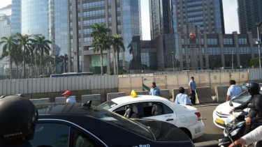 Kemacetan di ibu kota Jakarta