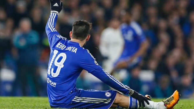 Penyerang Chelsea, Diego Costa.