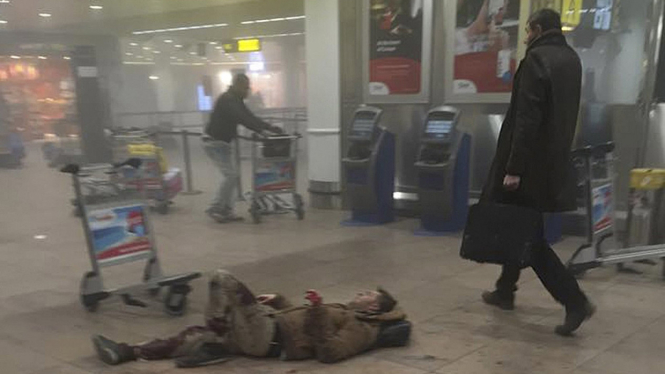 Ledakan di Bandara Zaventem, Belgia