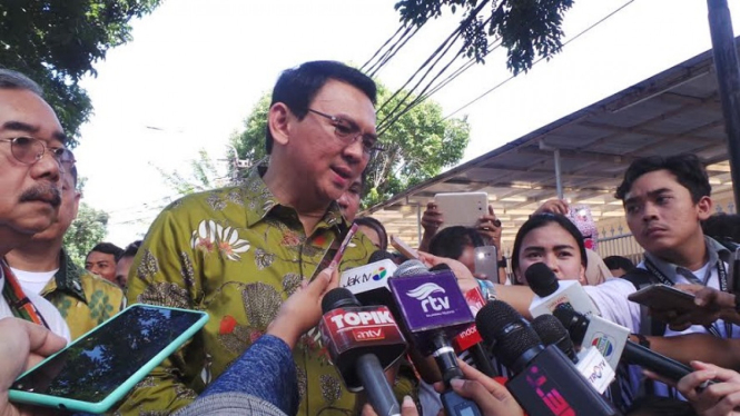 Gubernur DKI Jakarta, Basuki Tjahaja Purnama.