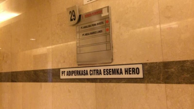 Kantor PT ACE di Menara Kuningan Jakarta.