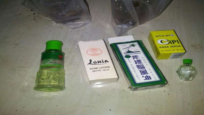 Cairan yang menyertai bunuh diri di Depok