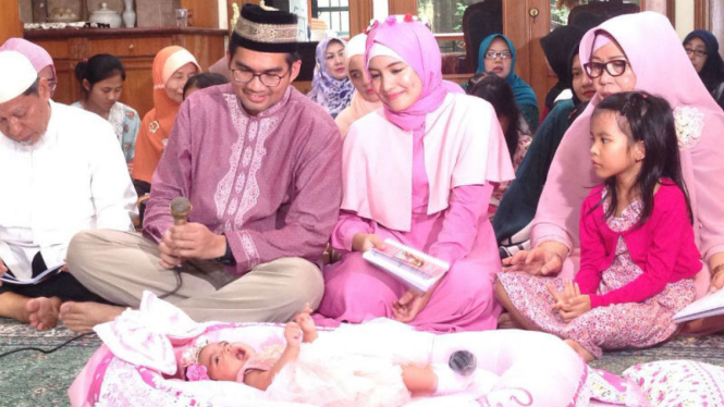 Aqiqah anak kedua Intan Nuraini