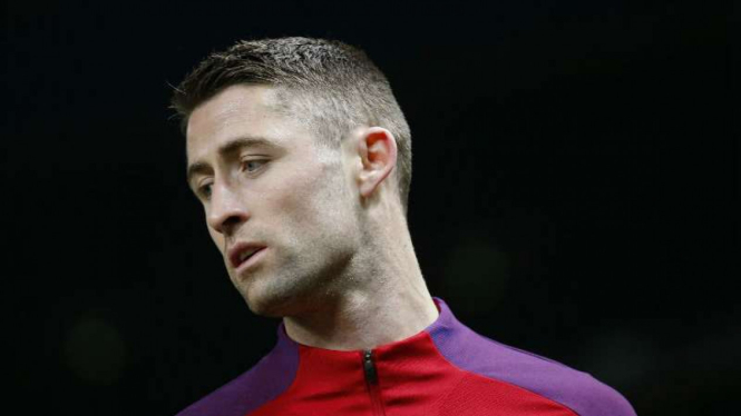 Bek timnas Inggris, Gary Cahill.
