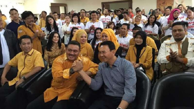 Partai Hanura menyatakan dukungan Ahok jadi calon Gubernur DKI