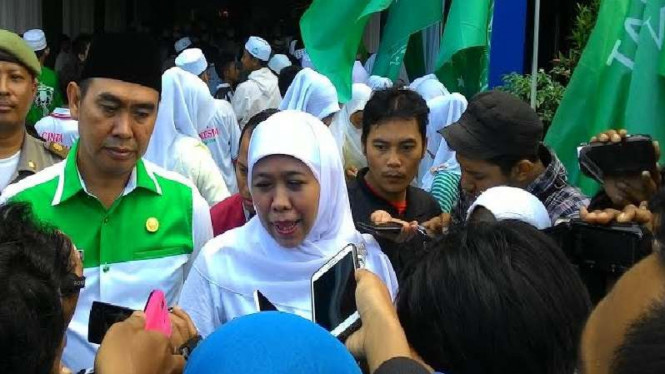 Ketua PP Muslimat NU,  Khofifah Indar Parawansa 
