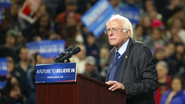 Bakal calon Presiden AS dari Partai Demokrat Bernie Sanders