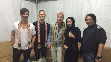 Konser MLTR di Kukar