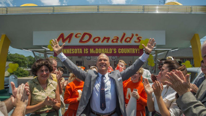 Film The Founder diperankan oleh Michael Keaton.