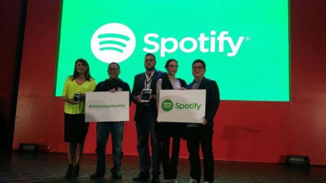 Spotify resmi hadir di Indonesia.