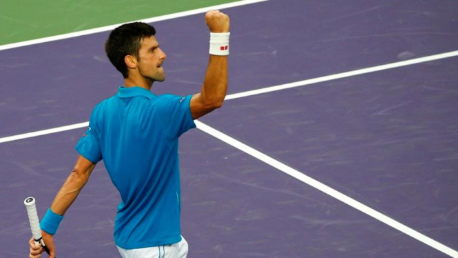 Petenis Serbia, Novak Djokovic.