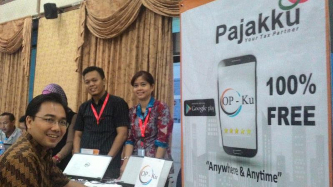Pelaporan pajak melalui aplikasi OP-Ku