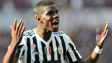 Gelandang Juventus, Paul Pogba.