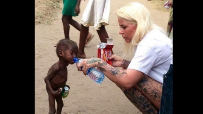 Hope, balita Nigeria yang ditinggal keluarganya