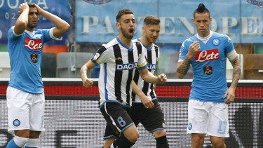 Pertandingan Udinese vs Napoli