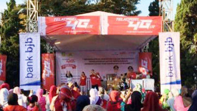 Peluncuran 4G LTE di Sukabumi