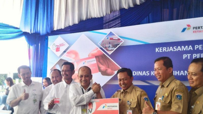 Kerja sama penggunaan RFID Pertamina Retail dengan Pemprov DKI Jakarta
