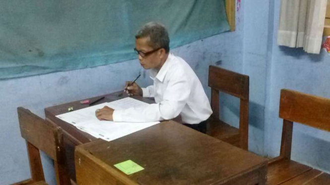 Peserta paket C ikut ujian nasional kesetaraan 