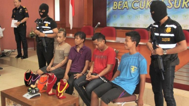Pelaku pengiriman sabu-sabu di Surakarta diringkus