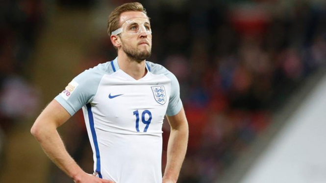 Penyerang Timnas Inggris dan Tottenham Hotspur, Harry Kane.