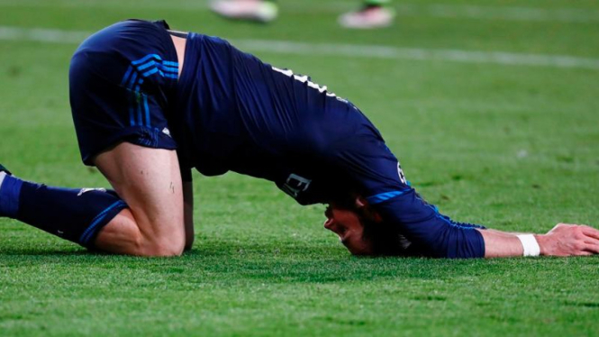 Pemain Real Madrid, Gareth Bale.