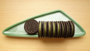 Oreo rasa teh hijau