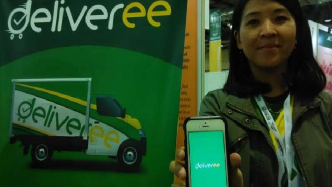 Layanan pengiriman barang berbasis aplikasi mobile, Deliveree.
